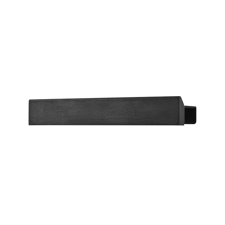Étagère magnétique Flex Rail 40 cm - Chêne peint noir-noir - Gejst