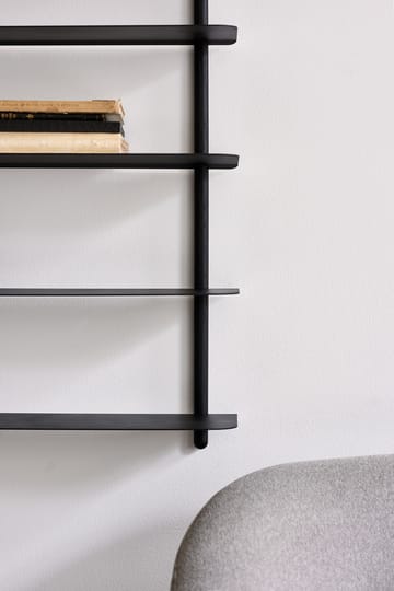 Étagère Nivo E - Frêne noirci-noir - Gejst