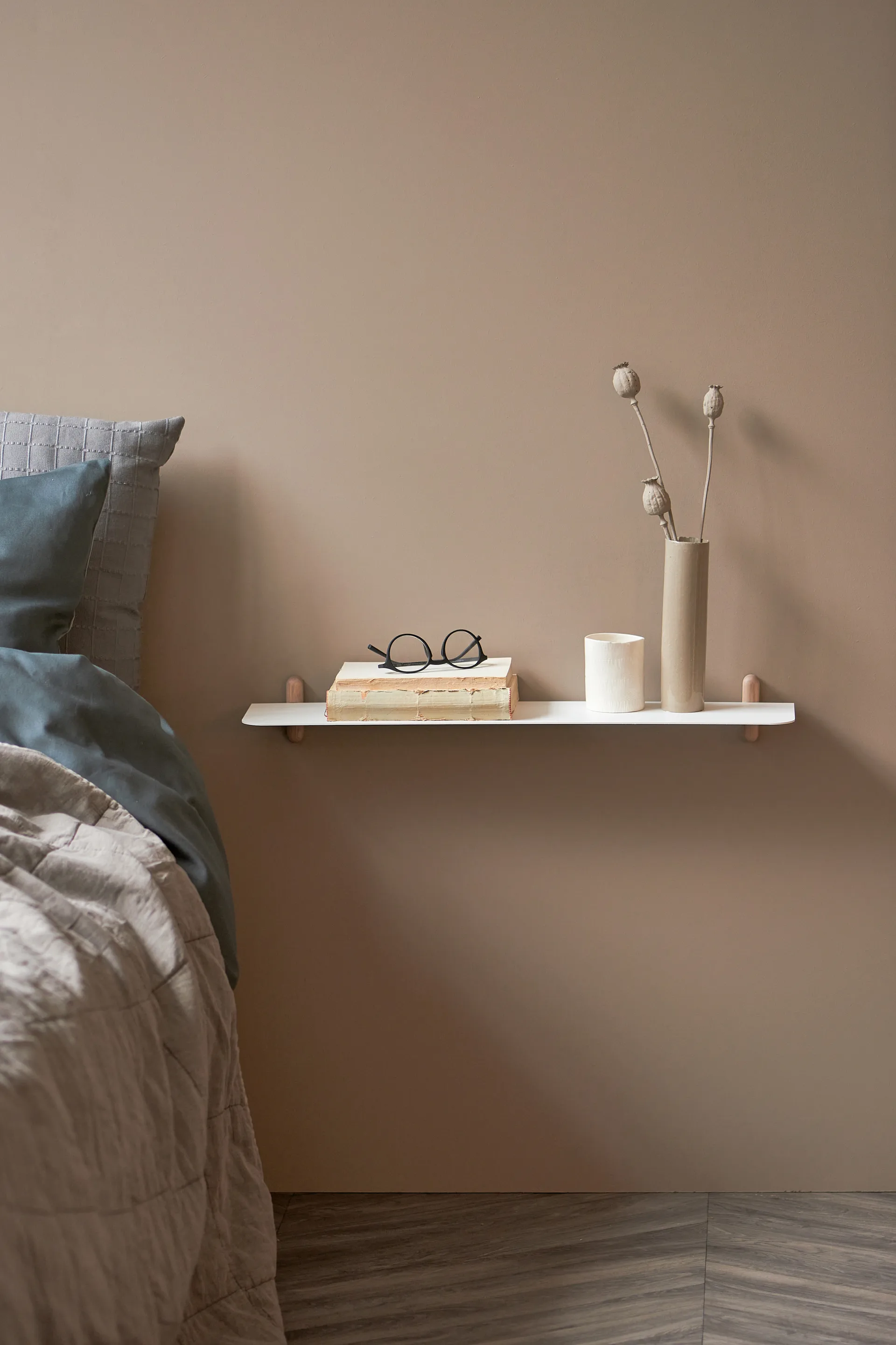 Étagère Nivo G, Chêne clair-blanc Gejst