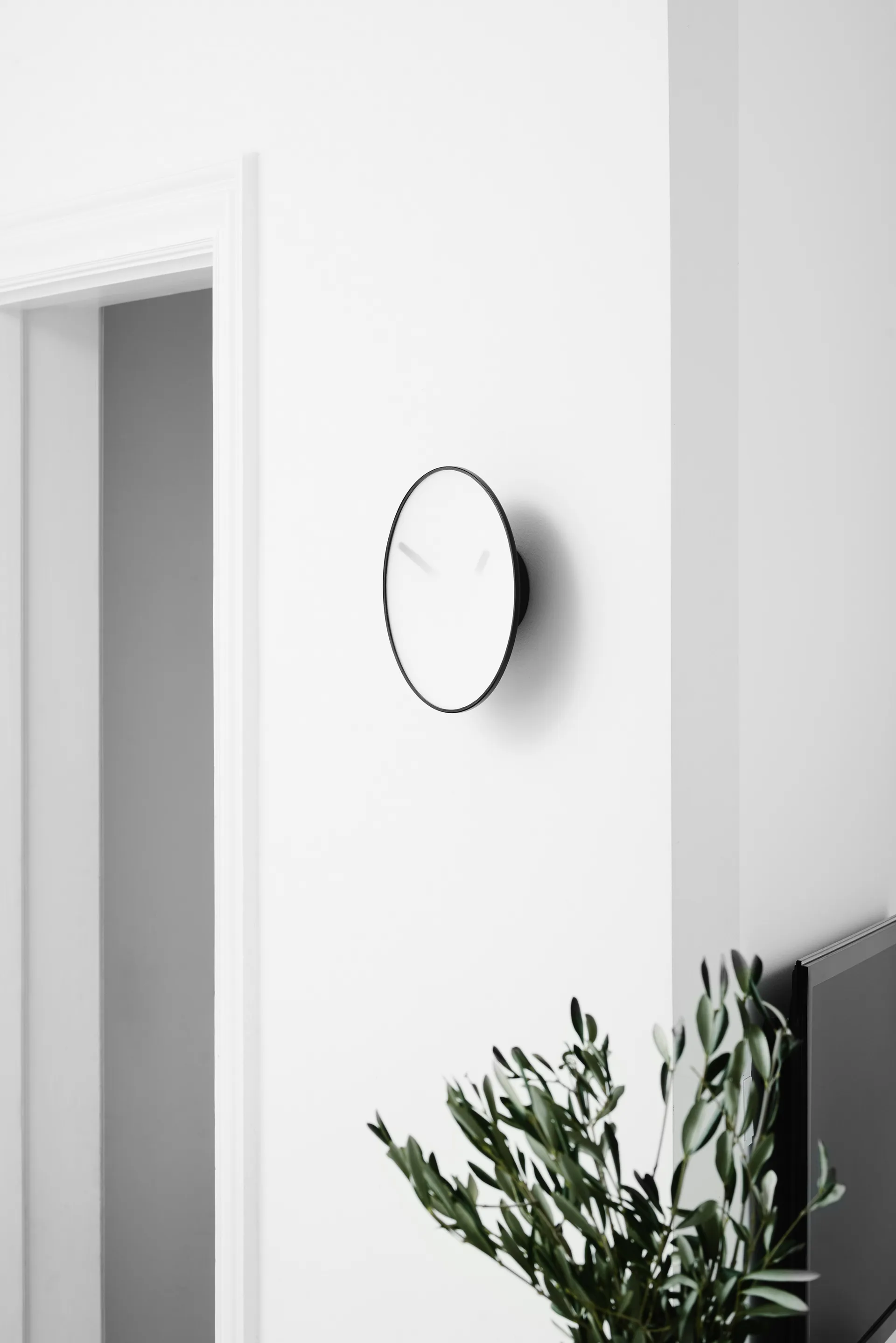 Horloge murale Momentt Ø30 cm, Blanc Gejst