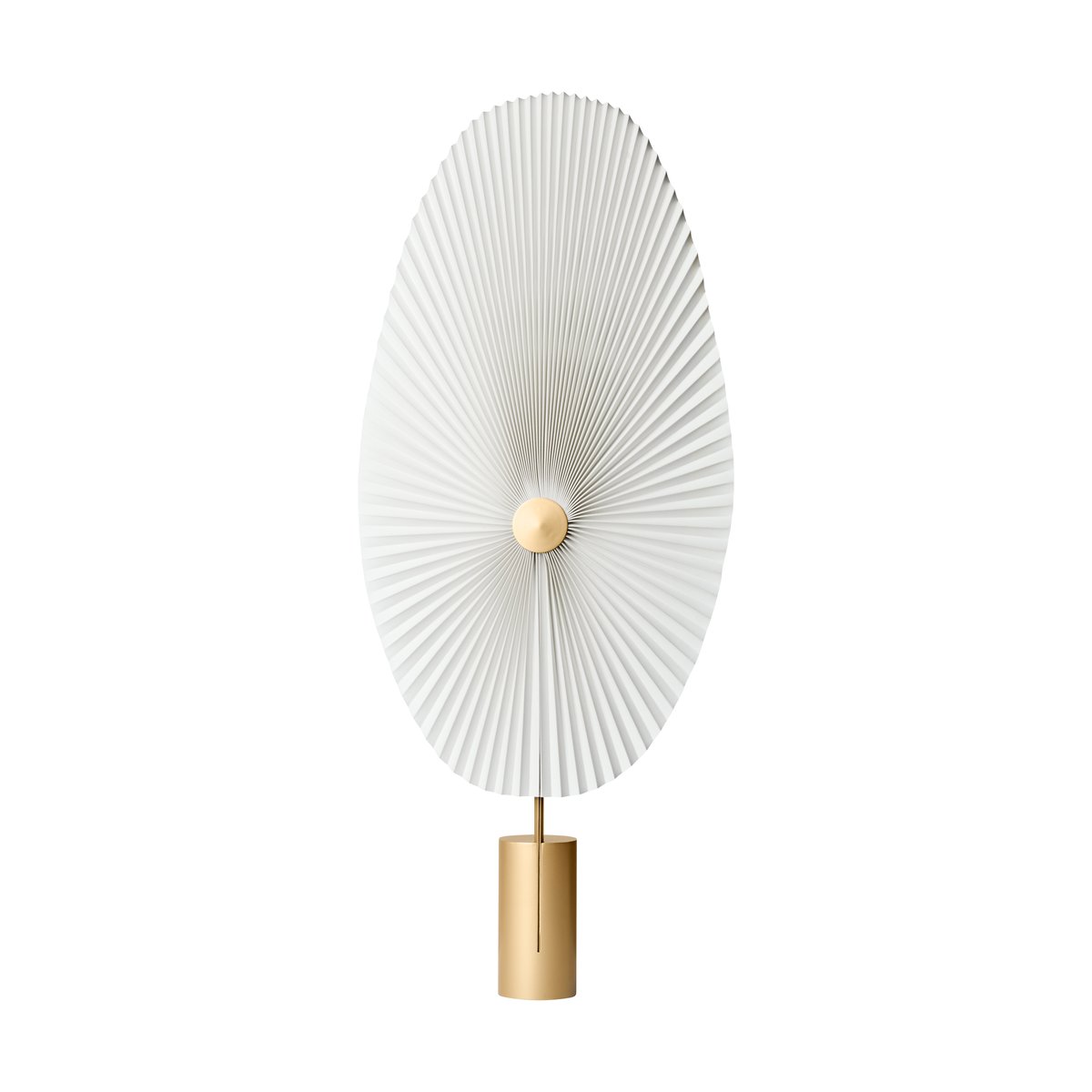 Gejst Lampadaire Liris Brass | Design Scandinave | Lampes sur pieds | Doré