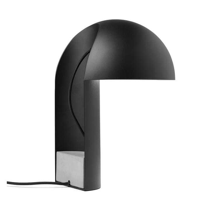 Lampe de table Leery 40 cm - Noir - Gejst