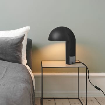 Lampe de table Leery 40 cm - Noir - Gejst