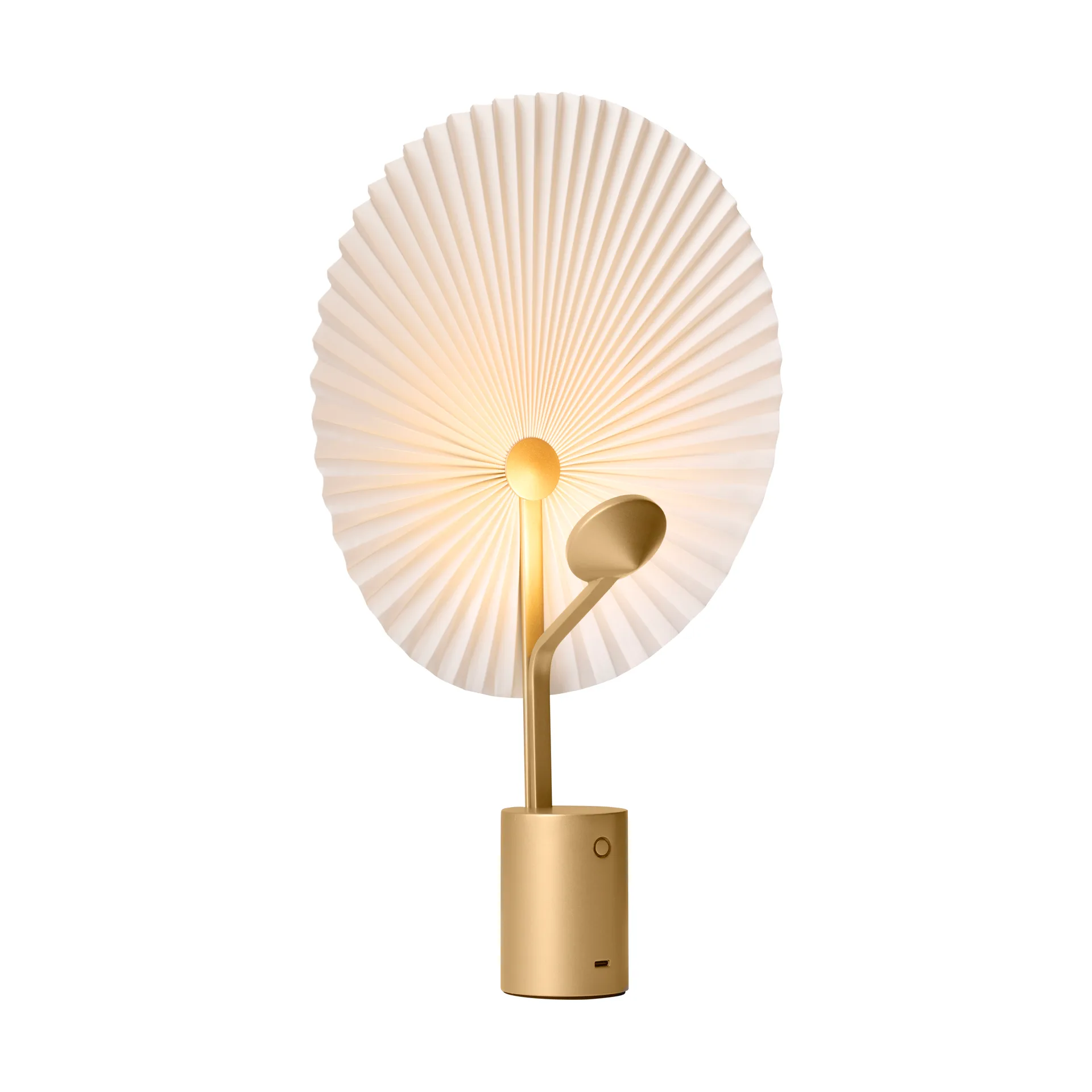 Lampe de table portable Liris, Brass Gejst
