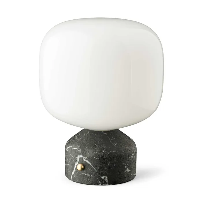 Lampe de table portable Meemo 23 cm - Black marble - Gejst