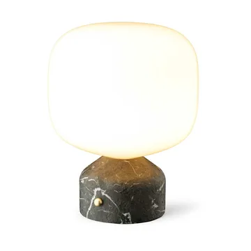 Lampe de table portable Meemo 23 cm - Black marble - Gejst
