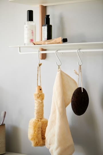 Lot de 3 crochets pour étagère Nivo - Blanc - Gejst