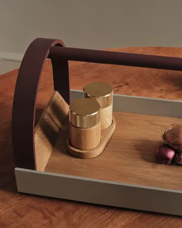 Moulin à sel et poivre Sina 6 cm - Chêne – laito - Gejst