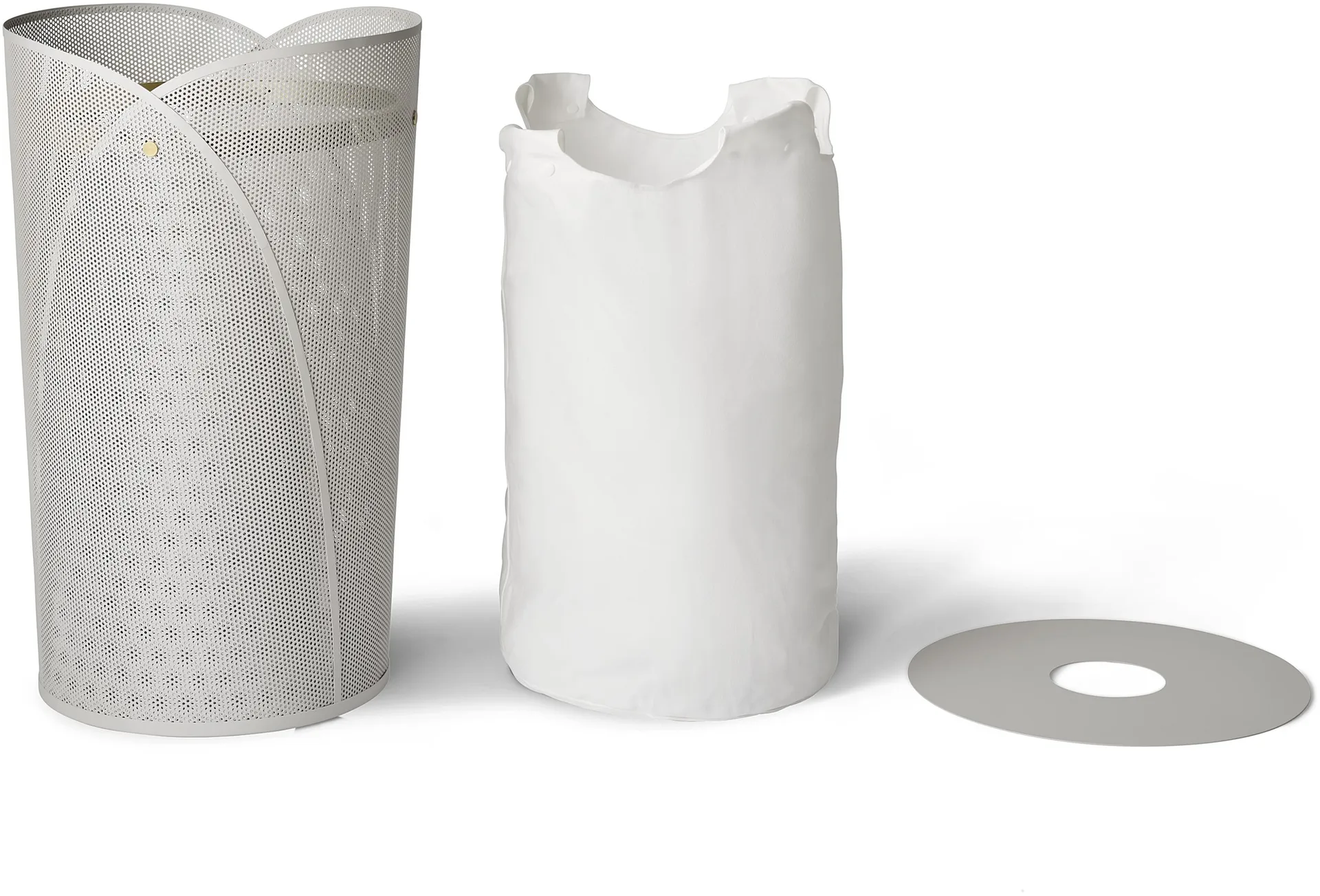 Panier à linge Oya 75 L, Warm grey Gejst