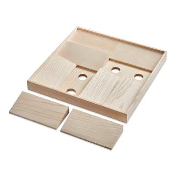 Plateau avec rangement Duune organizer 8 - Chêne clair - Gejst