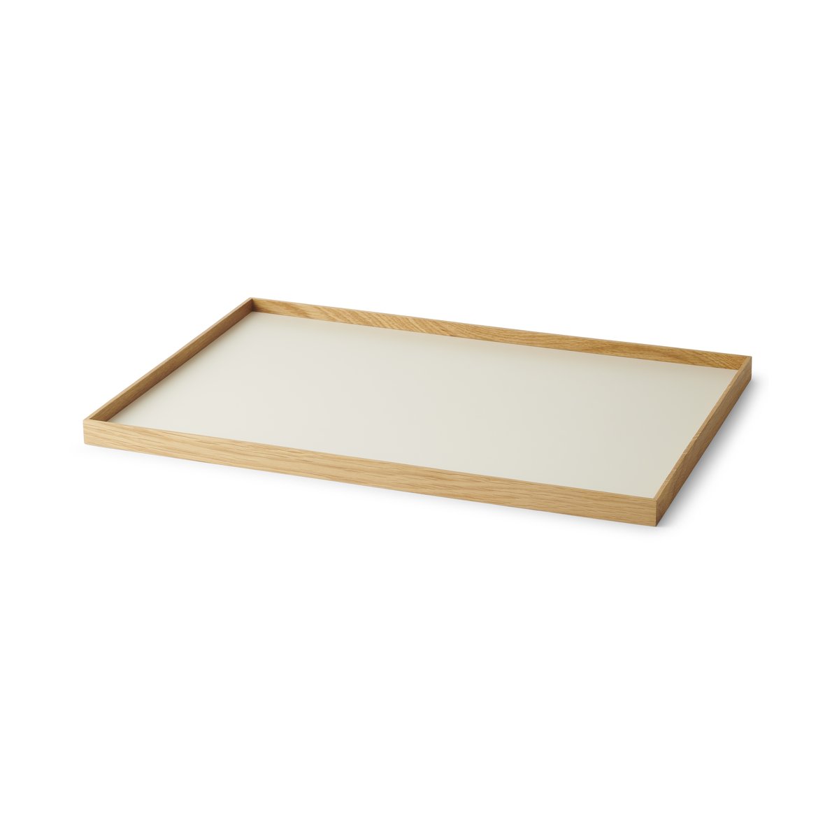 Gejst Plateau large Frame 35,5x50,6 cm Chêne-beige