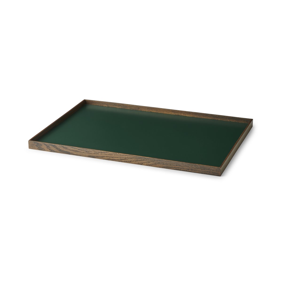 gejst plateau large frame 35,5x50,6 cm chêne fumé-vert