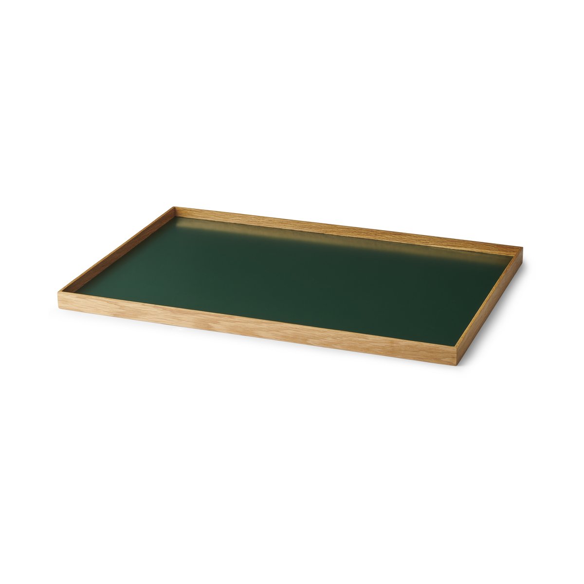 gejst plateau large frame 35,5x50,6 cm chêne-vert