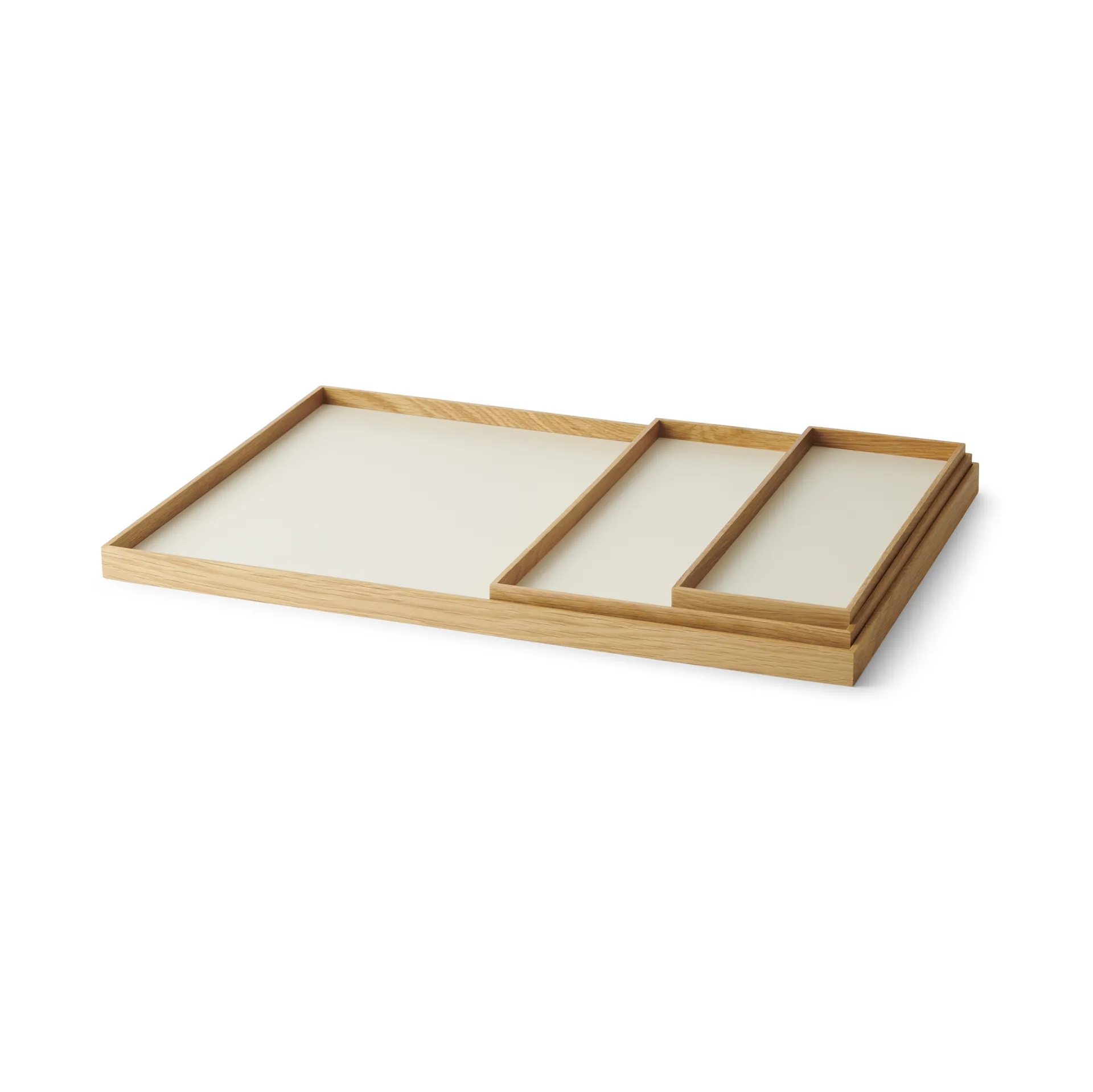 Plateau moyen Frame 23x34 cm, Chêne-beige Gejst