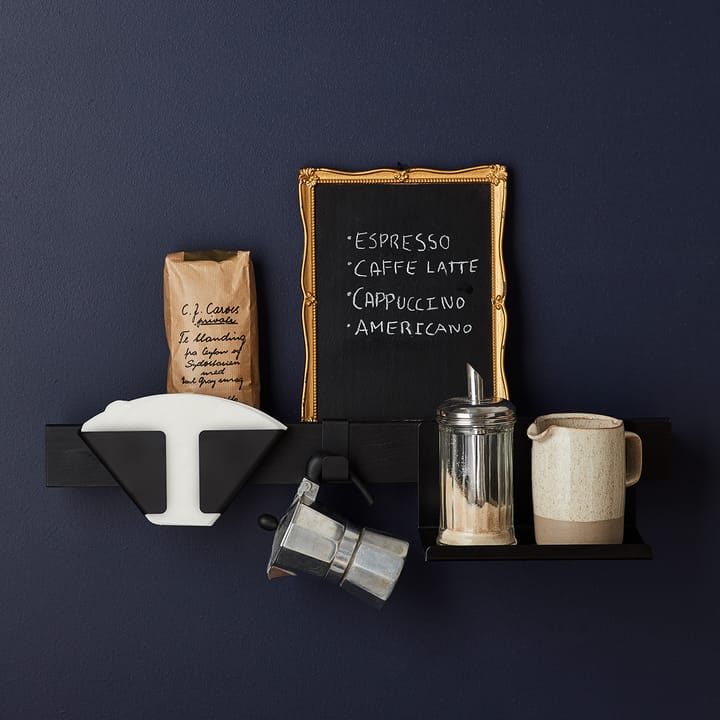 Porte filtre à café Flex, Noir Gejst