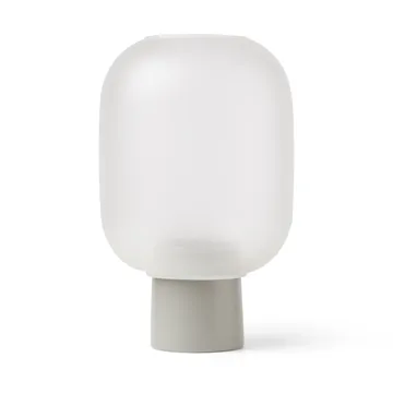 Pot avec verre givré grand Nebl Ø25 cm - Gris - Gejst