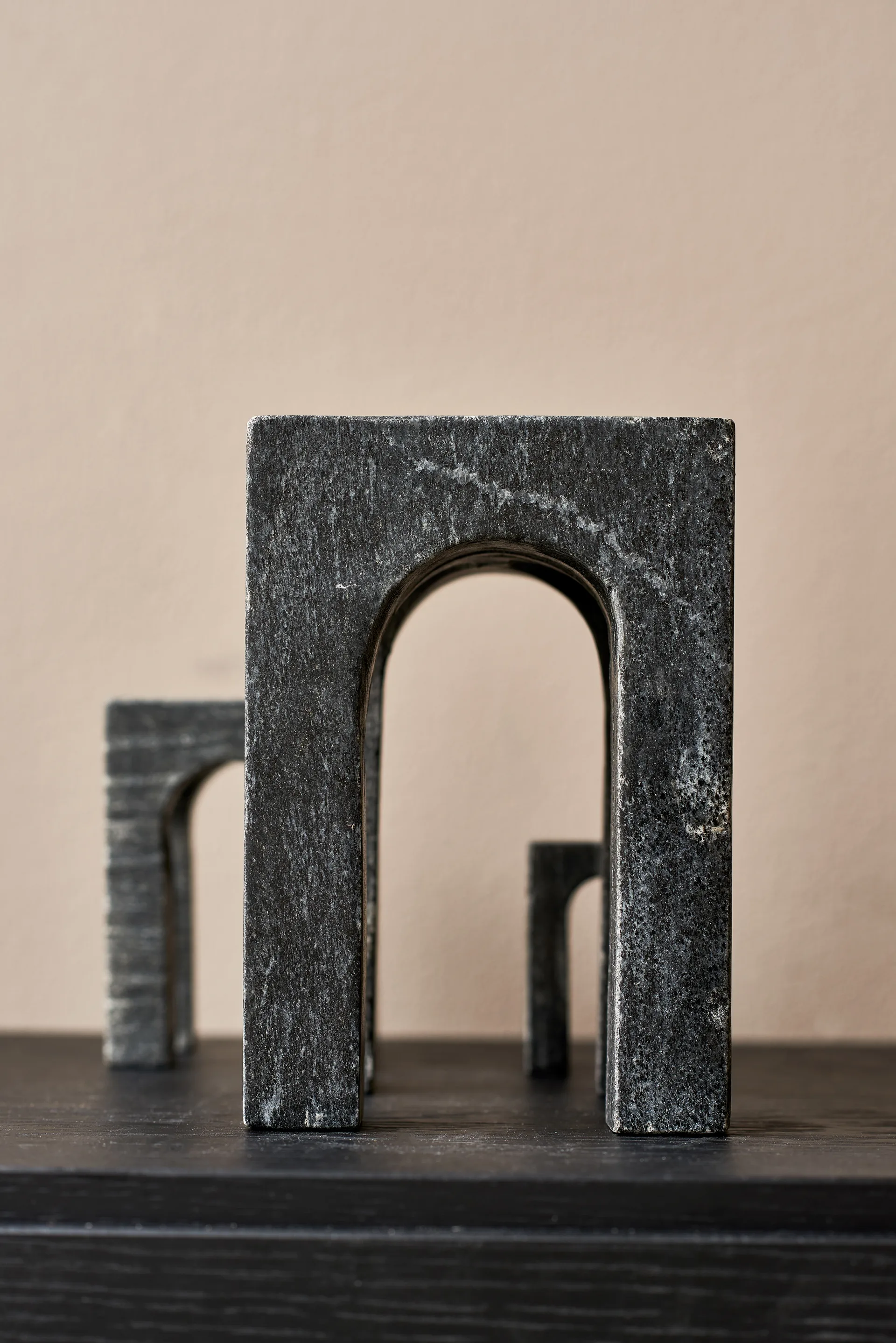 Serre-livre Arkis 3 Pièces, Noir Gejst