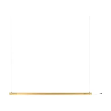 Suspension Radent long 135 cm - Brass - Gejst