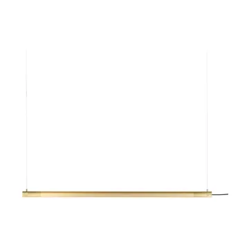 Suspension Radent long 135 cm - Brass - Gejst