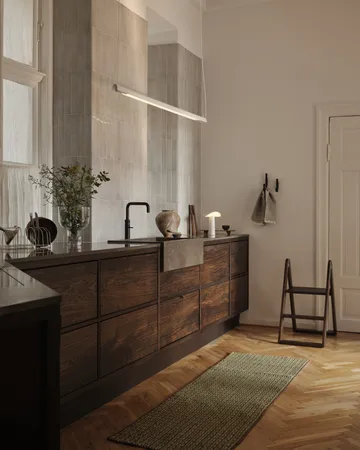 Suspension Radent long 135 cm - White - Gejst