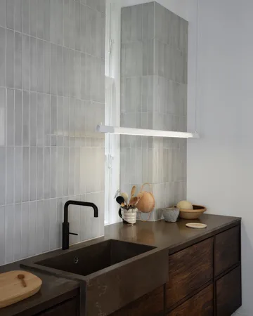 Suspension Radent long 135 cm - White - Gejst