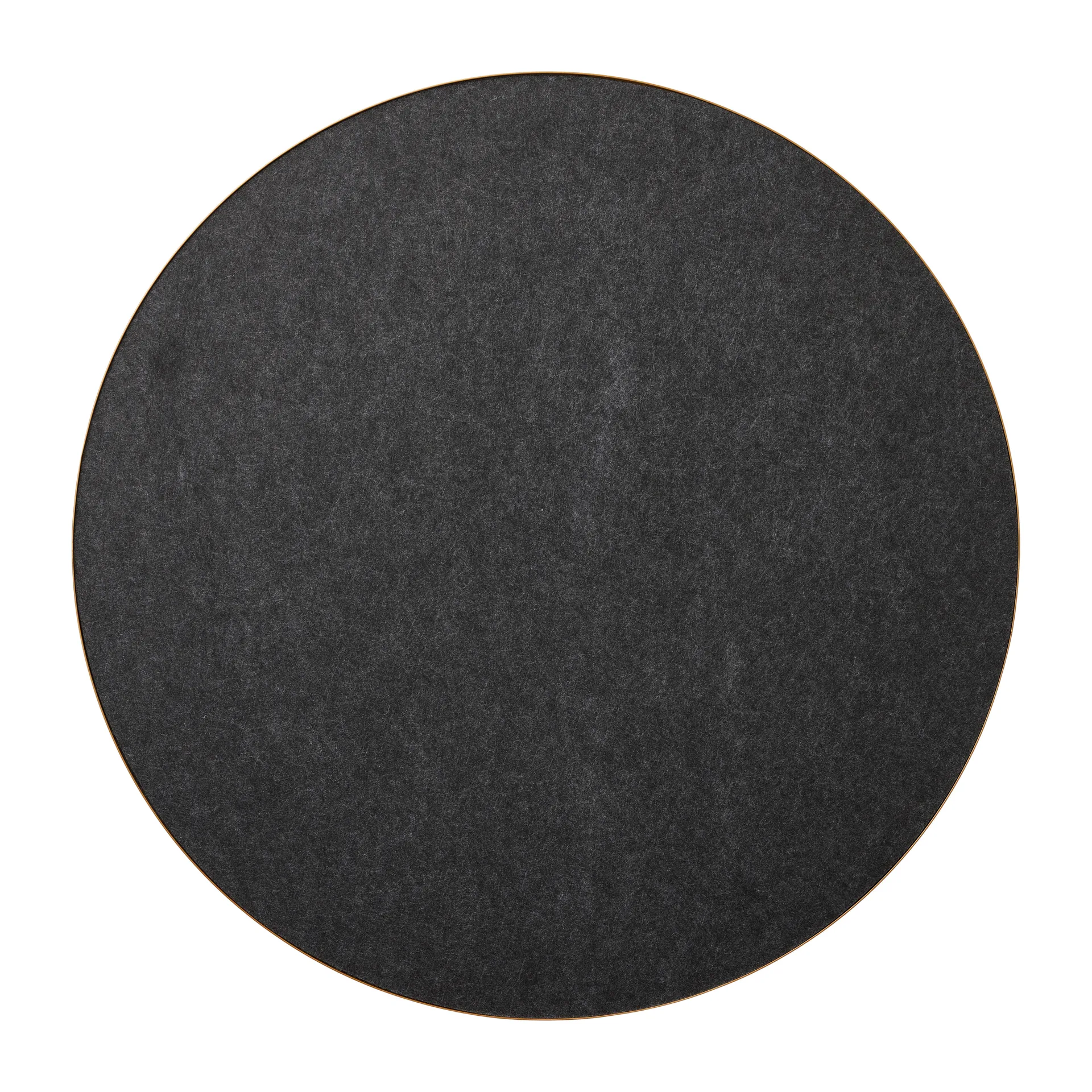 Tableau d'affichage Retell Ø80 cm, Noir - laiton Gejst