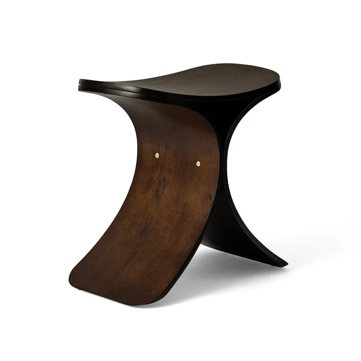 Tabouret Luno 48x28x72 cm - Chêne foncé - Gejst