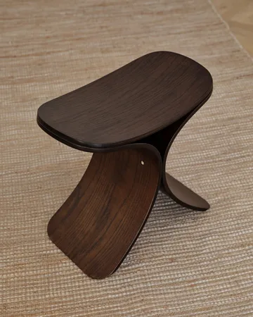 Tabouret Luno 48x28x72 cm - Chêne foncé - Gejst
