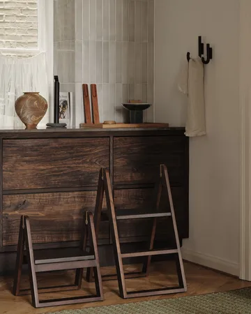 Tabouret Reech - Frêne foncé - Gejst