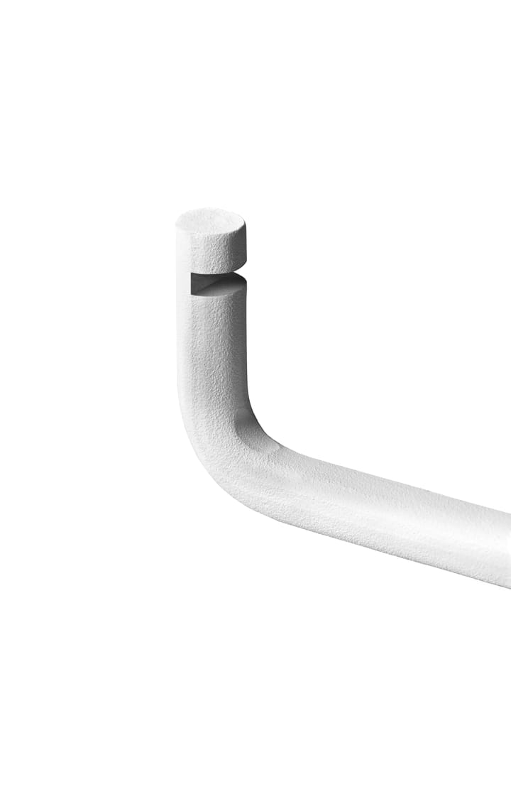 Tringle pour étagère Nivo, Blanc Gejst