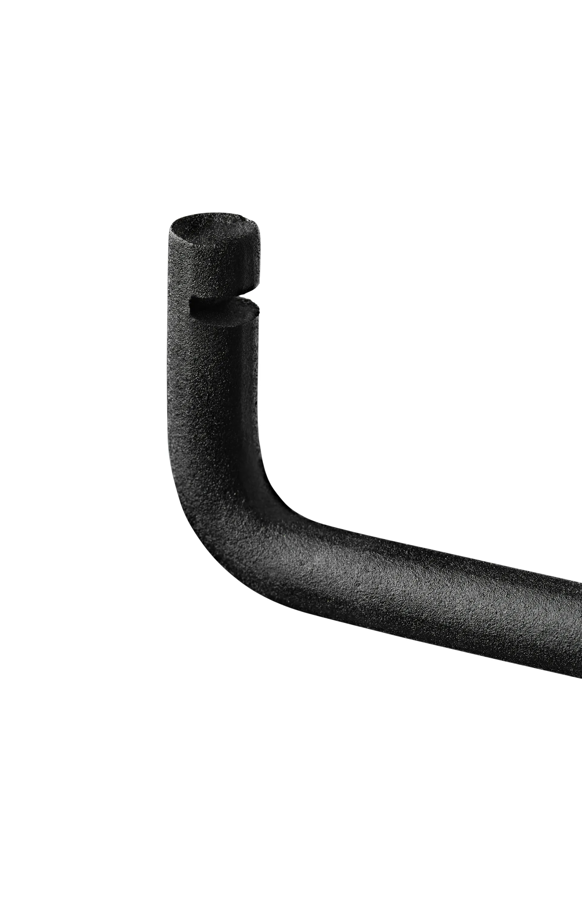 Tringle pour étagère Nivo, Noir Gejst