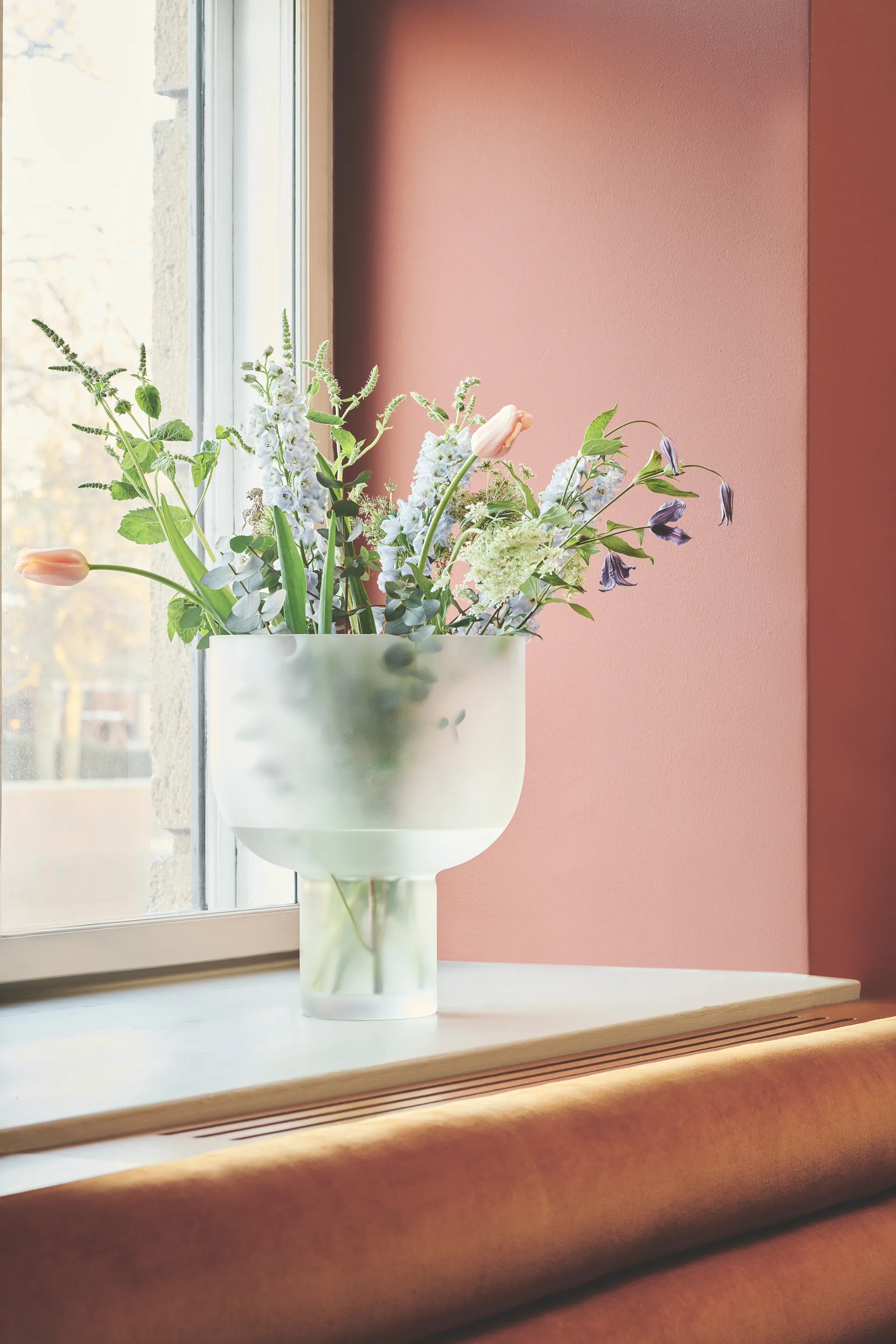 Vase Nebl large, Frosted Gejst