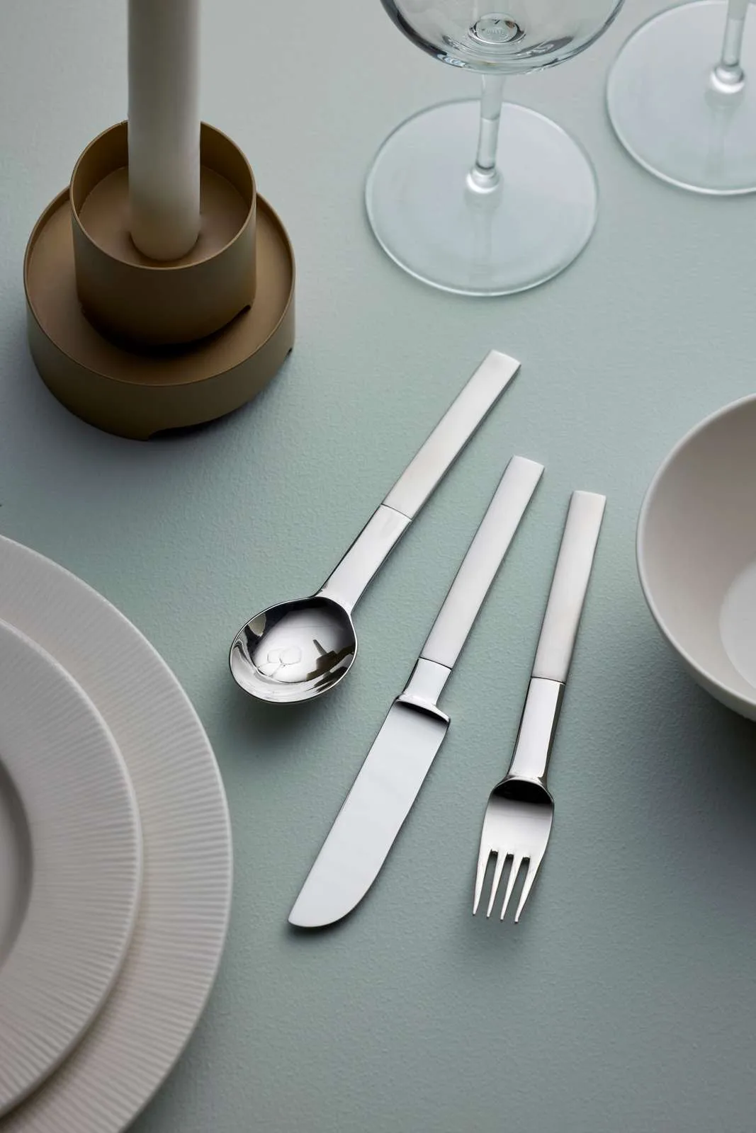 Couteau à entrée et dessert Nobel, Acier inoxydable Gense