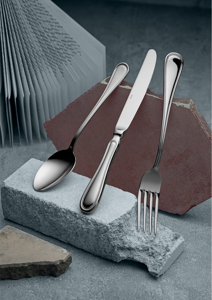 Couteau de table Oxford 24 cm, Acier brillant Gense