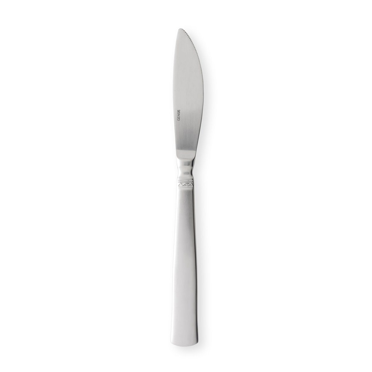 Gense Couteau de table Ranka Acier inoxydable | Design Scandinave | Couverts de table | Argenté
