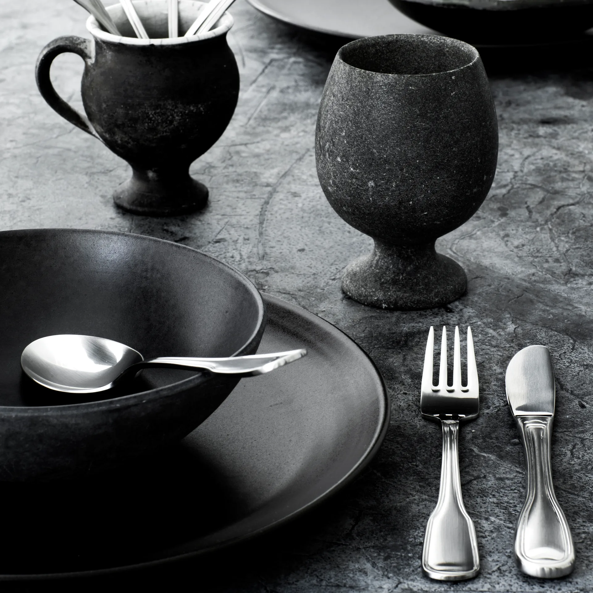 Couverts Attaché, 16 Pièces Gense