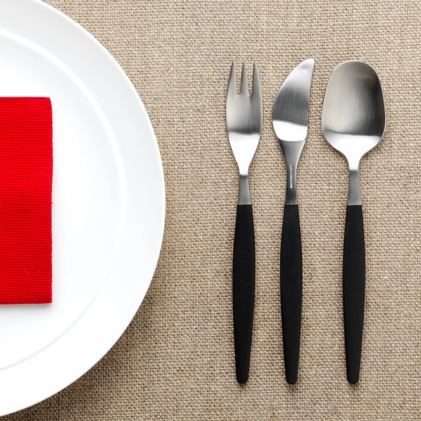 Couverts Focus de Luxe 12 pièces, acier inoxydable Gense