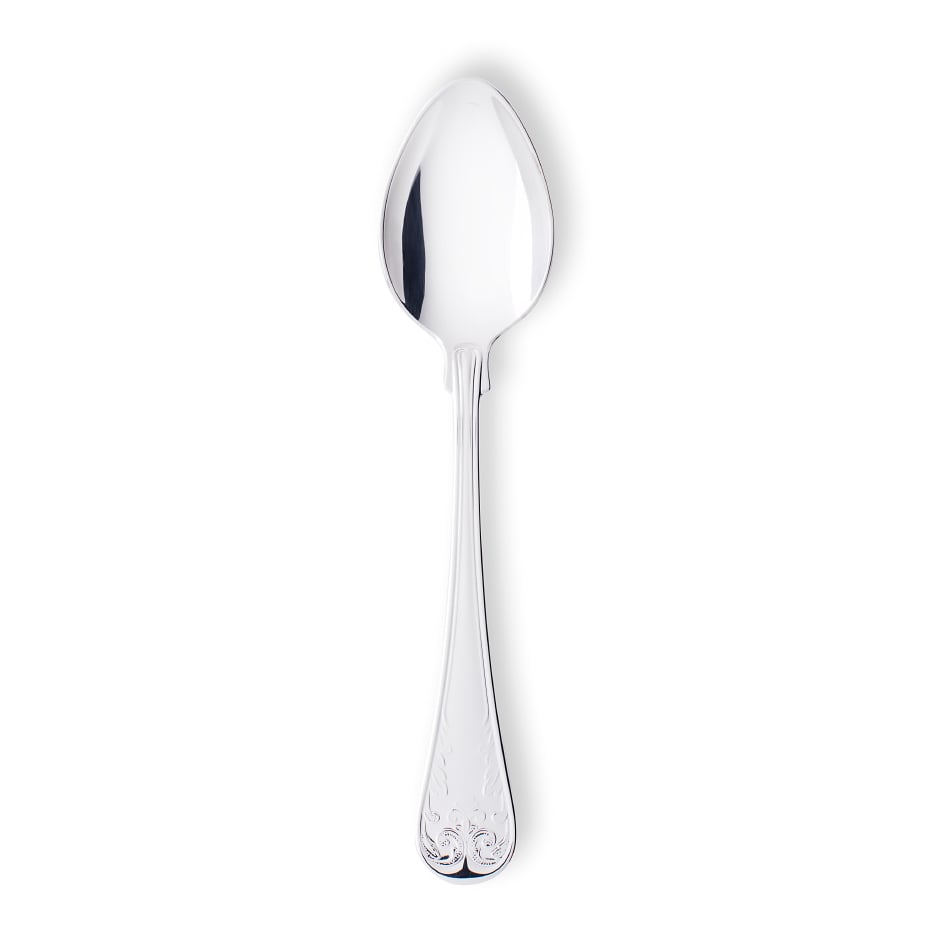 Gense Cuillère à café Gammal Fransk argent 12,4 cm