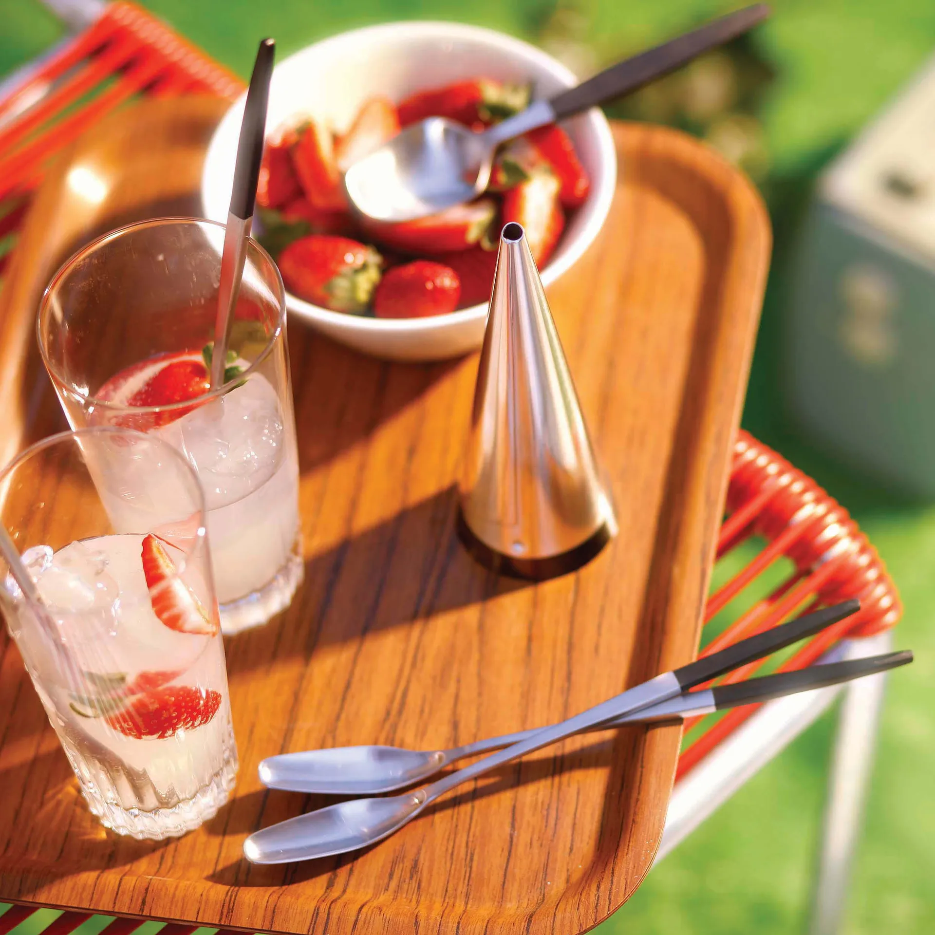 Cuillères à dessert Focus de Luxe, lot de 4 Gense