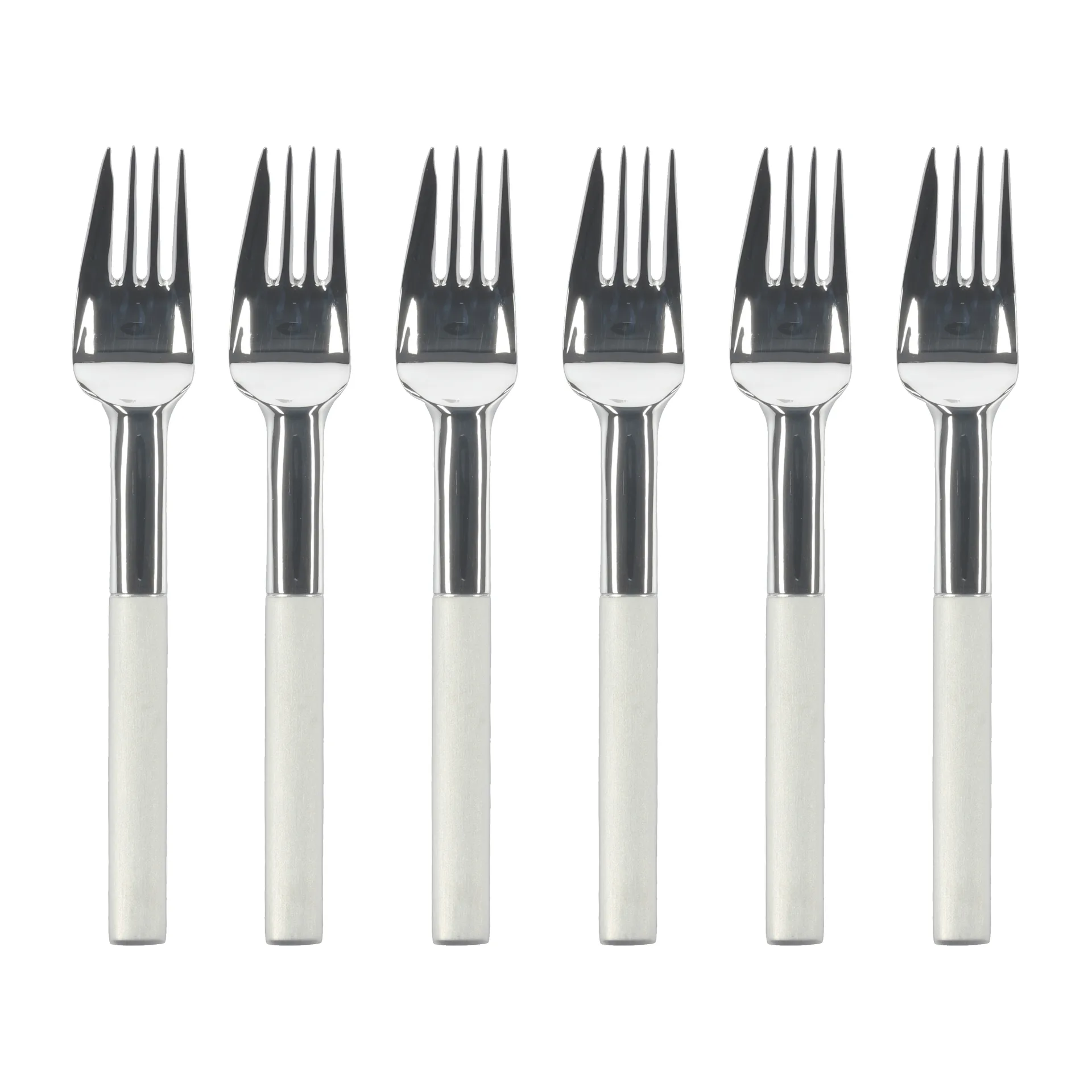 Fourchette à gâteau Nobel Lot de 6, Acier inoxydable Gense