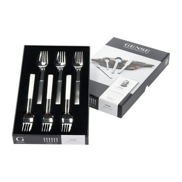 Fourchette à gâteau Nobel Lot de 6 - Acier inoxydable - Gense