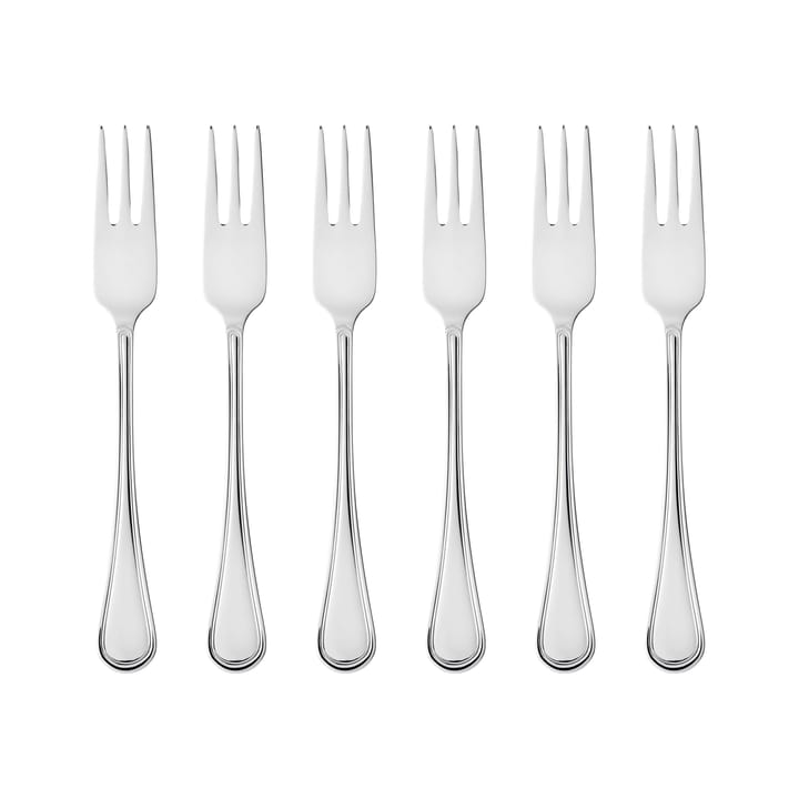 Fourchette à gâteau Oxford Lot de 6 - Acier inoxydable - Gense