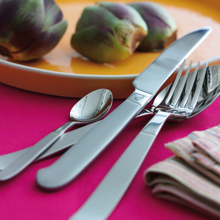 Fourchette de table Rejka - Acier mat-brillant - Gense