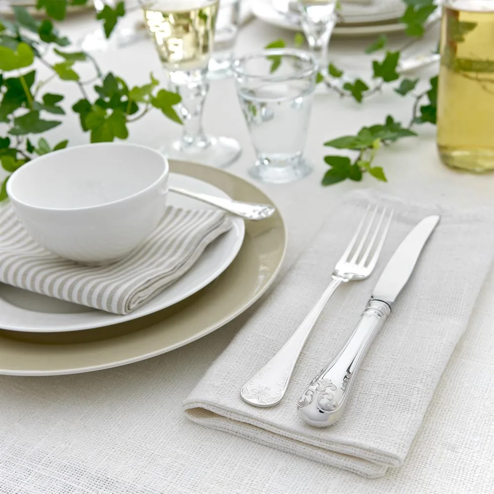 Fourchette Gammal Fransk argent, 20 cm Gense