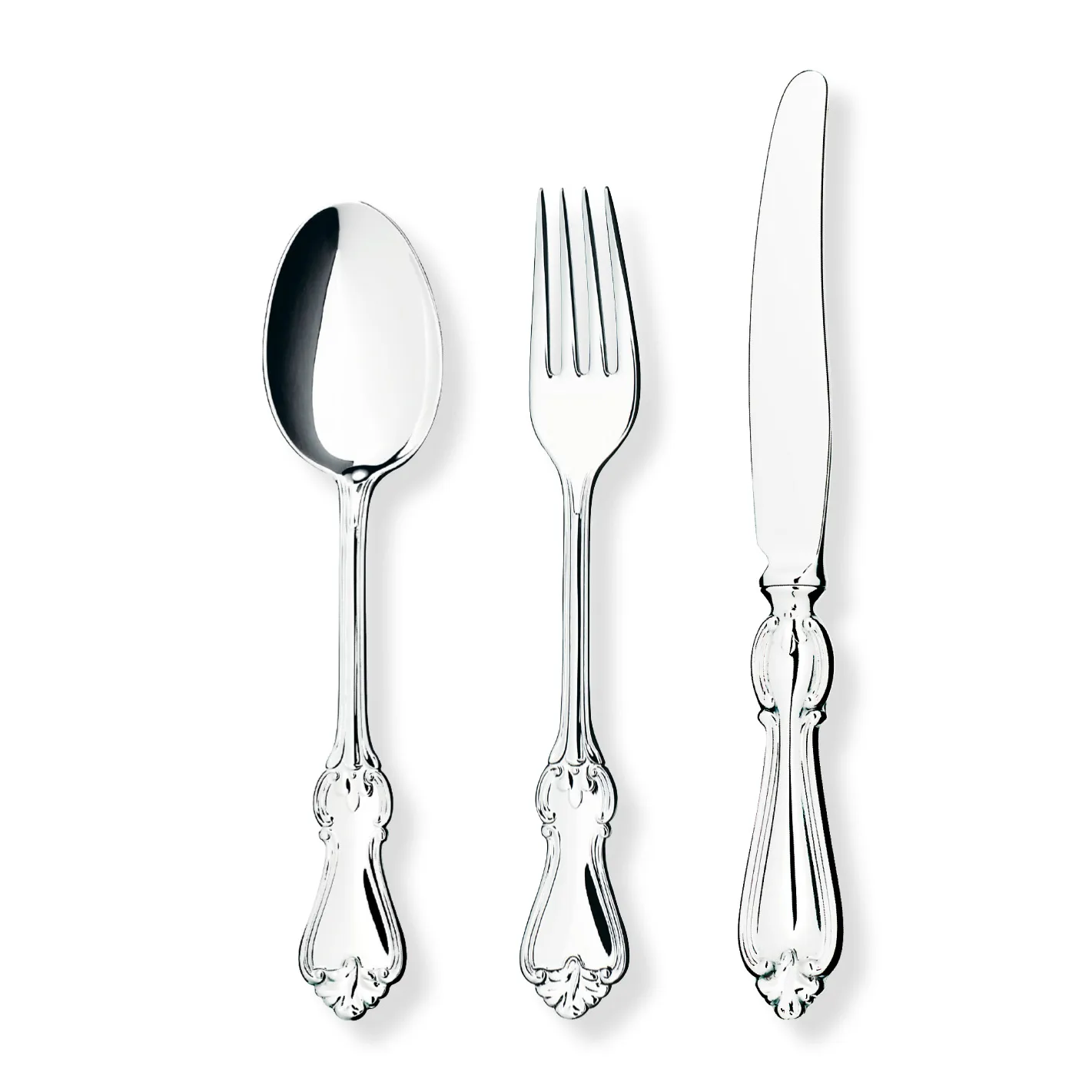 Fourchette Olga argent, 20,8 cm Gense