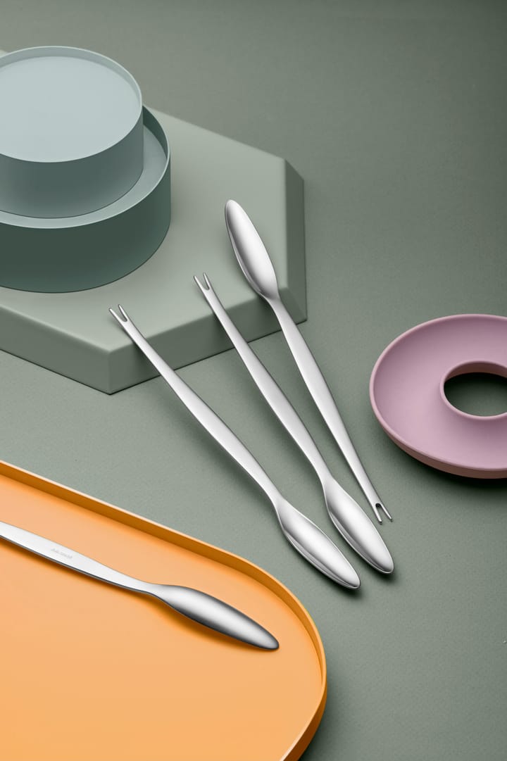 Fourchettes à crustacés Focus Steel, lot de 4, acier inoxydable lot de 4 Gense