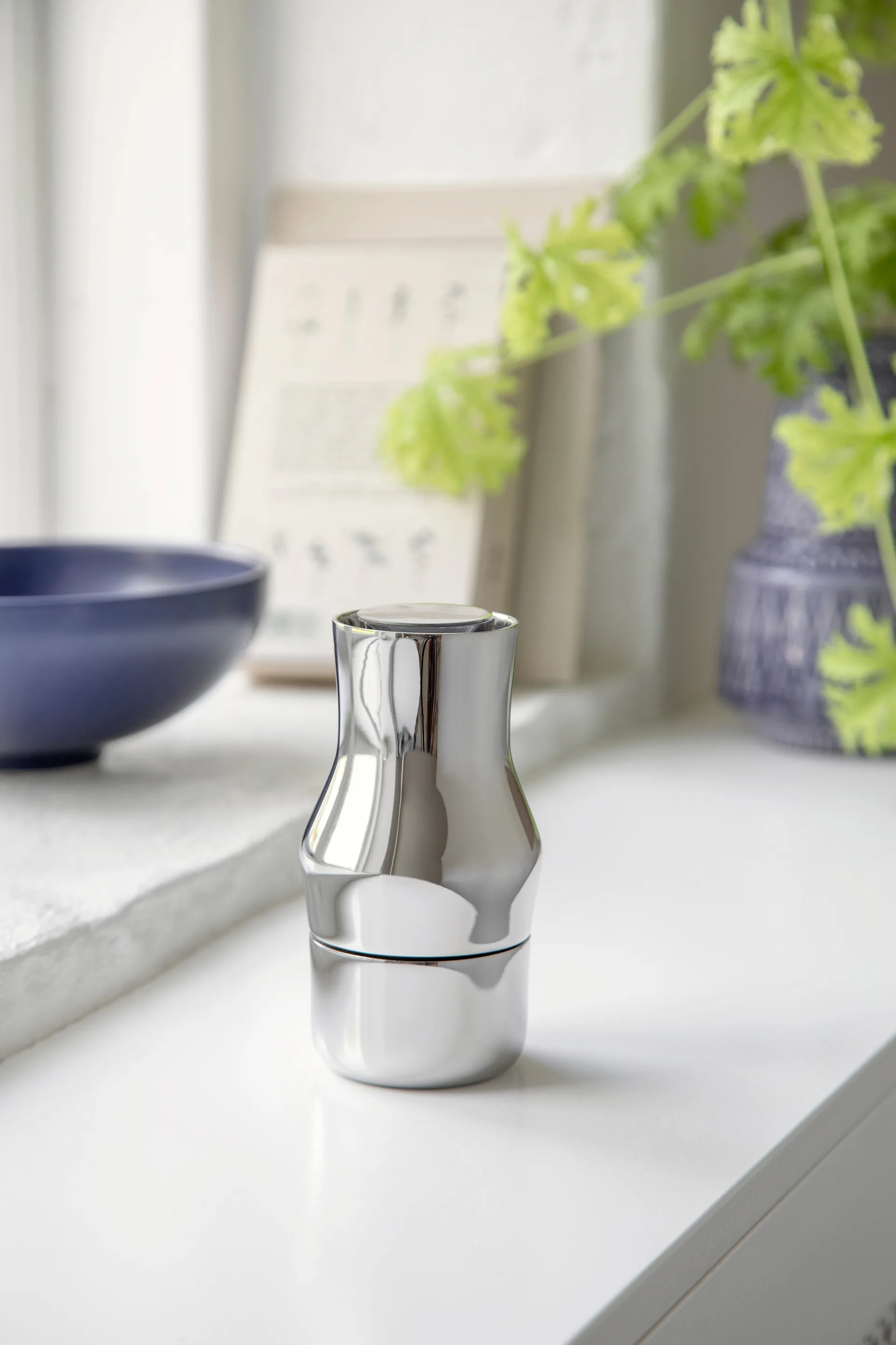 Moulin à épices Dorotea 14 cm, Acier poli Gense