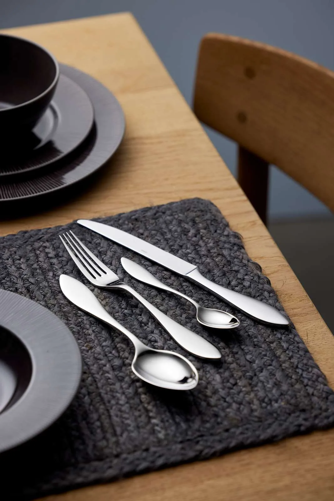 Set de coutellerie Indra 16 pièces, acier inoxydable Gense