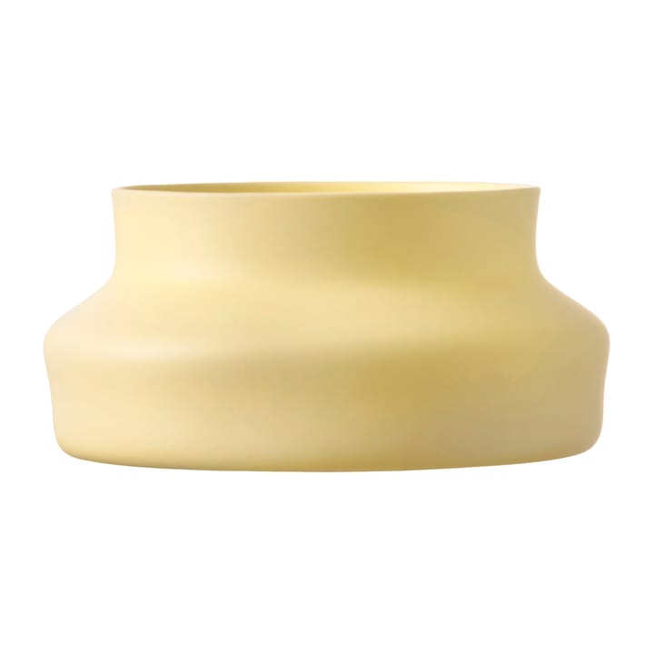 Vase Dorotea 12x25 cm - Mellow yellow - Gense