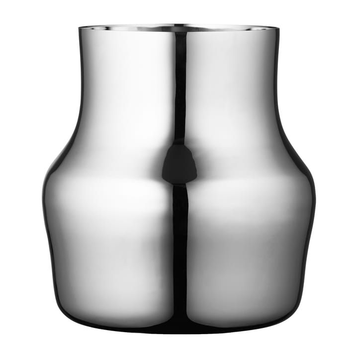 Vase Dorotea 18x19,5 cm - Acier brillant - Gense